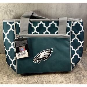 Philadelphia Eagles Cooler 16 Can Soft Tote Logo Brand NFL Football Tailgate